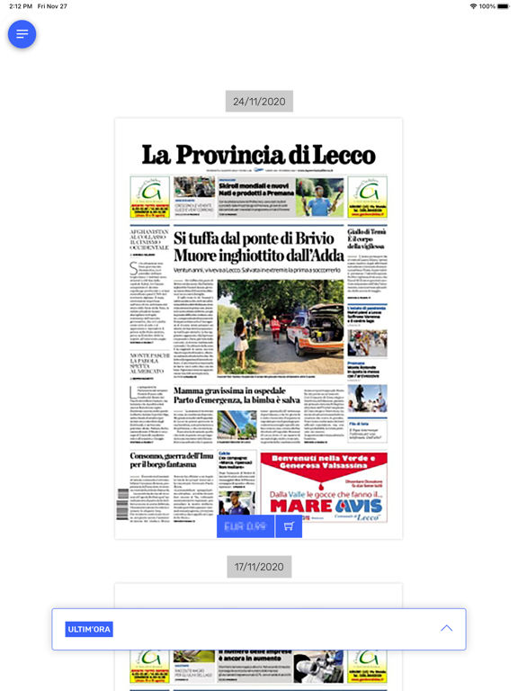 Screenshot #6 pour La Provincia di Lecco Digital