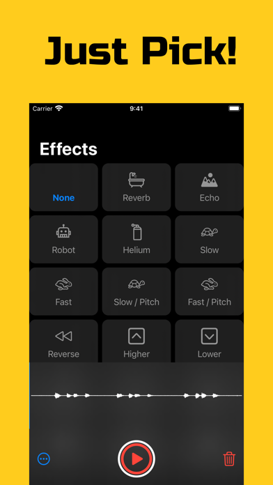 Voffect - Voice effect changer Screenshot