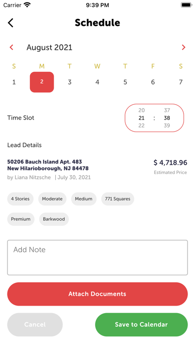 Roof Right Now Job Management Screenshot