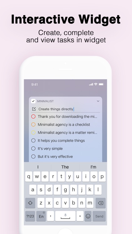 MinimaList: To Do List &Widget screenshot-7