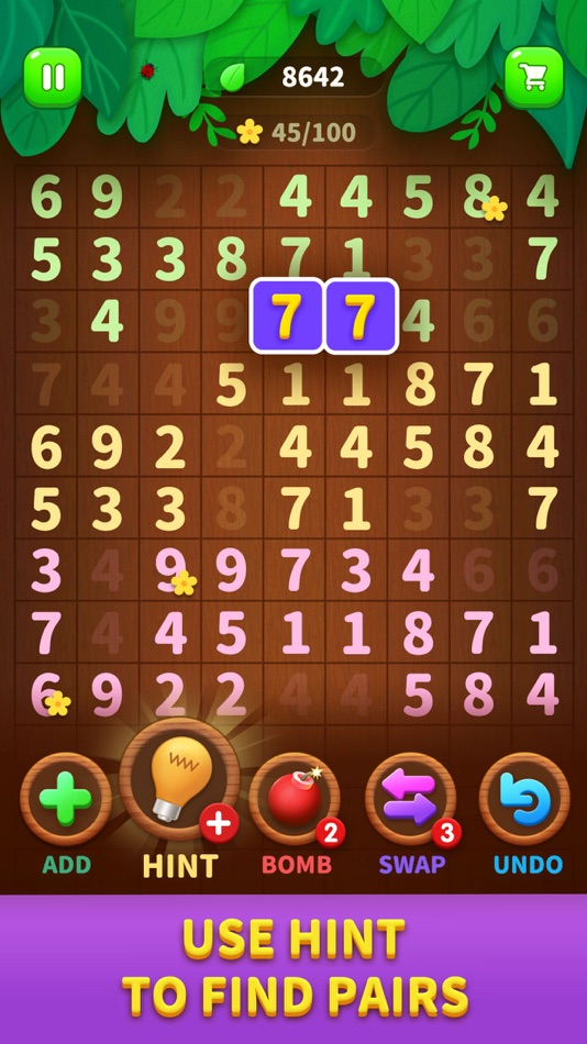 #3. Number Match - Ten Pair Puzzle (iOS) 由: TOKYO KYOKUJOY LLC