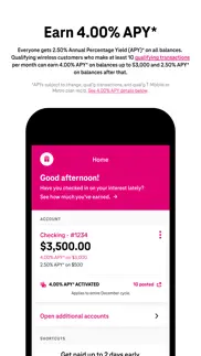 t-mobile money: better banking iphone screenshot 1