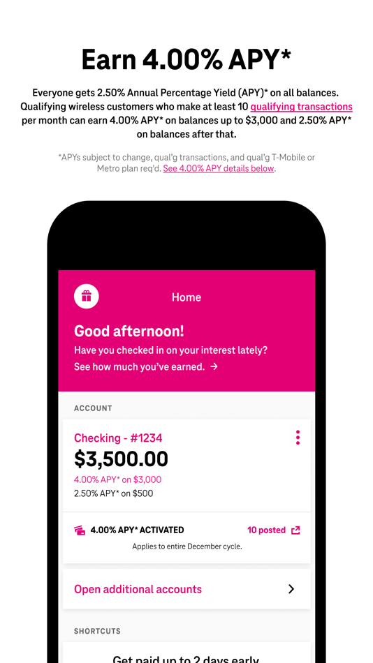 T-Mobile MONEY: Better Banking - 3.1.1 - (iOS)