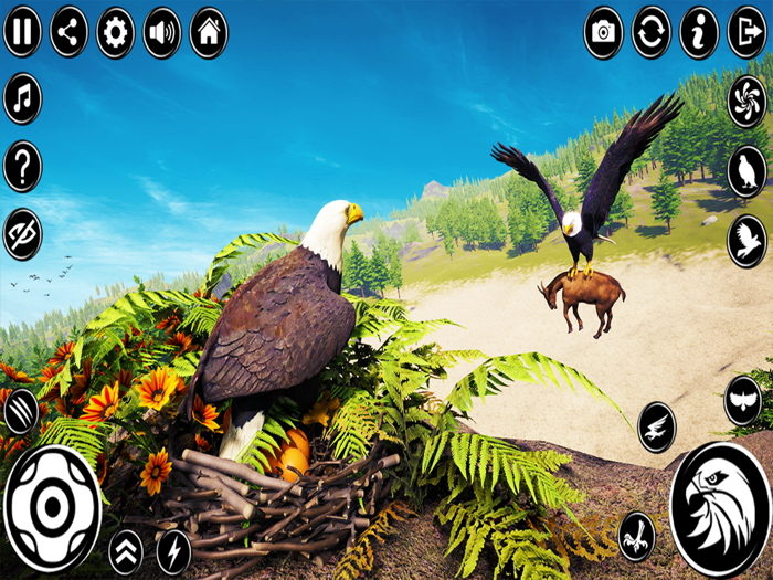 Eagle Simulator Hunting Games