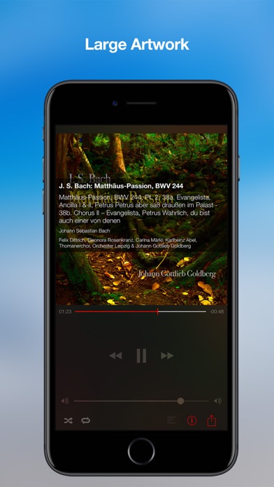 Scarbo - Music Player Screenshot