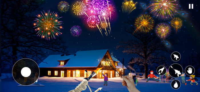 Fireworks Simulator Games 3D