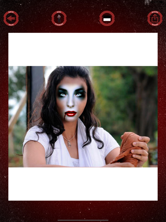 Vampires - photo stickers iPad screenshot 3 - Photo & Video app