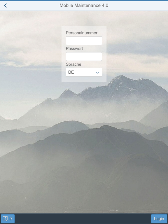 T.CON Mobile Maintenance PE iPad screenshot 1 - Business app
