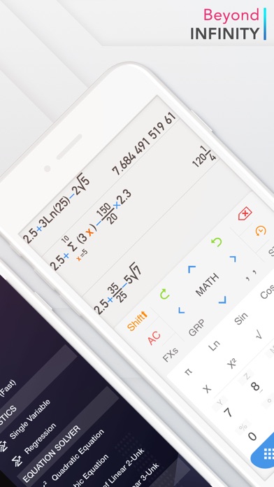 Calculator∞ screenshot 1