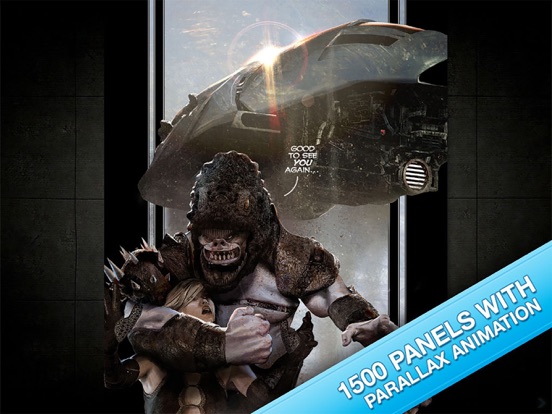 Anomaly: Interactive Comic iPad screenshot 4 - Book app