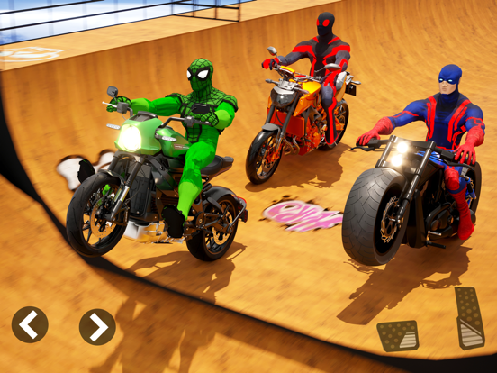 Stunts Motor Bike Super Heroesのおすすめ画像4