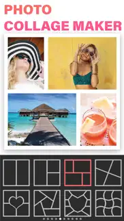 photo collage maker mixgram iphone screenshot 1
