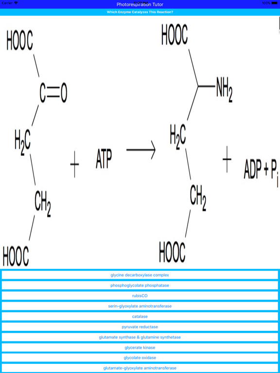 Screenshot #6 pour Photorespiration Tutor
