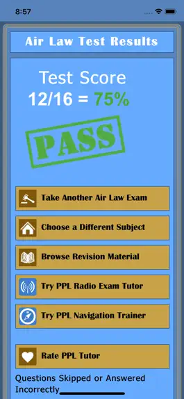 Game screenshot EASA PPL Exam Tutor hack