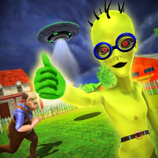 Scary Green Aliens Escape Mod Icon