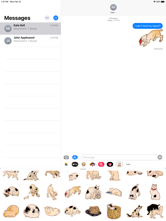 Screenshot #5 pour Cute Cats Emoji