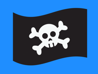 Pirate Stickers - Yar