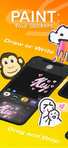 Game screenshot Draw Stickers for iMessage Now mod apk