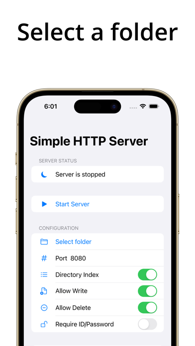 Simple Server: HTTP Serverのおすすめ画像1