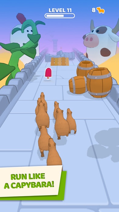 Capybara Rush Screenshot