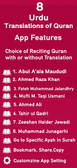 Game screenshot Quran Urdu Translations mod apk