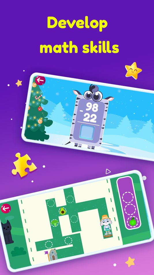 #4. Learn Numbers: Math Kids Games (iOS) Podle: Game Tunes