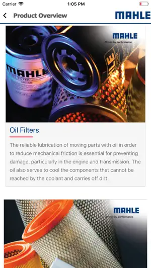 Mahle Filters screenshot 3