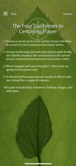 Game screenshot Centering Prayer hack