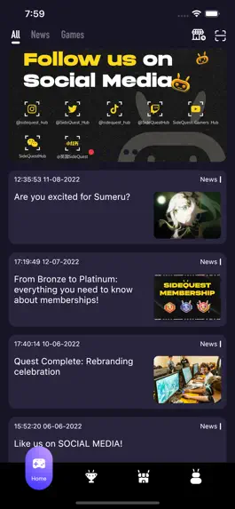 Game screenshot SideQuest Hub mod apk