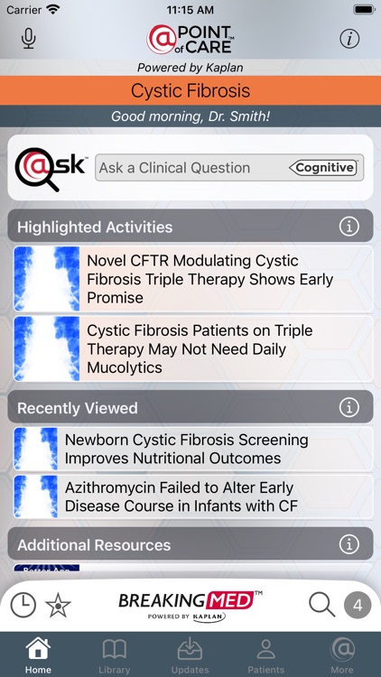 Cystic Fibrosis