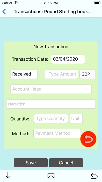 Pocket CashBook screenshot-3