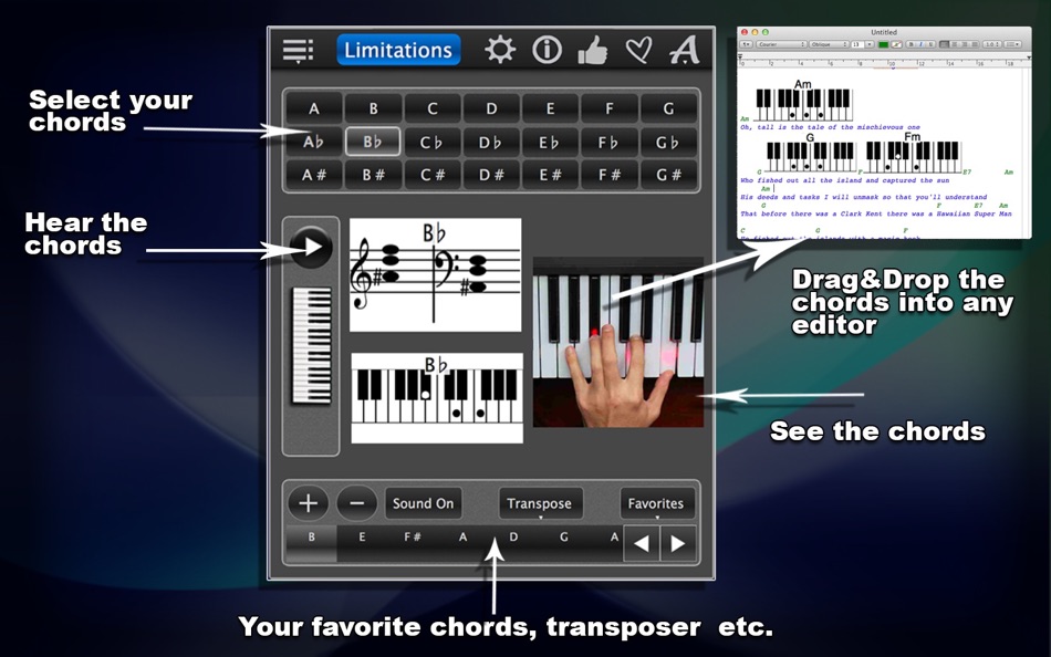 Piano Chords Lite - 1.23 - (macOS)