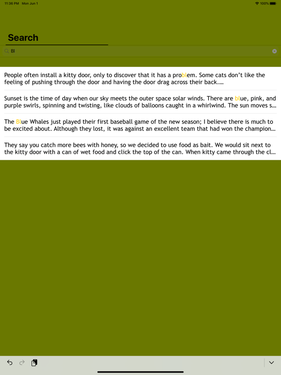 Epitomize - Write Quick Notes iPad screenshot 6 - Productivity app