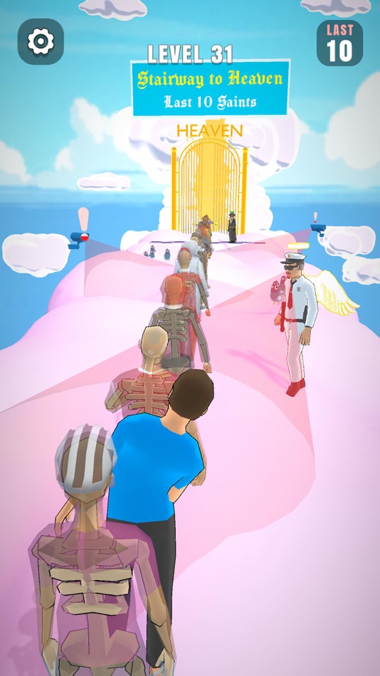 #3. Queue Jumping (iOS) Podle: Rollic Games