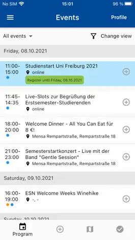 Game screenshot myUFR - Universität Freiburg mod apk