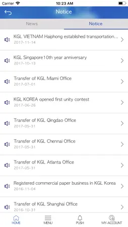 KGL Tracking System screenshot 5