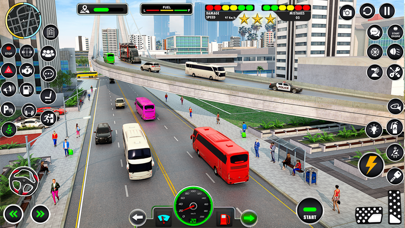 US City Coach Bus Simulator 3D Screenshot