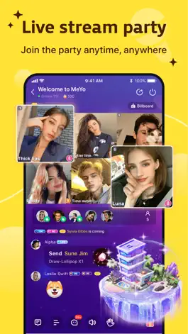 Game screenshot MeYo : Party Video Stream hack