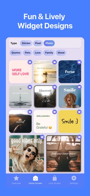 ‎Lively Widget - 5000+ Designs Screenshot