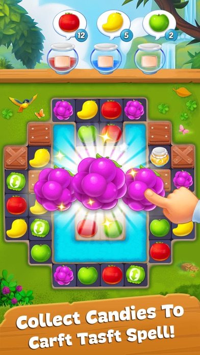 Fruit Crush - Match 3 Saga Screenshot