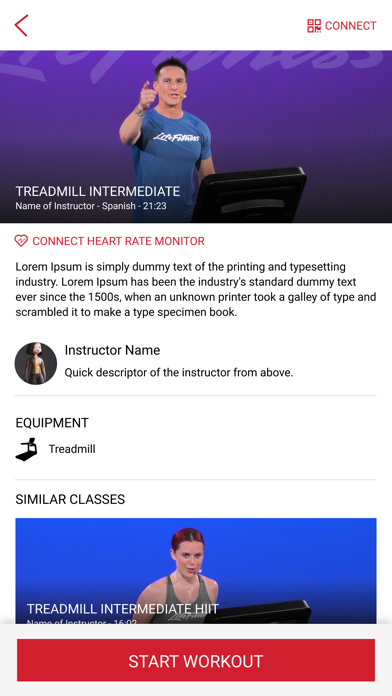 Life Fitness Connect Screenshot