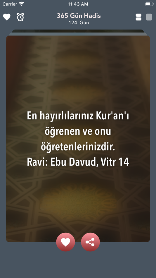 #1. 365 Gün Hadis (iOS) 由: CODEIDA BILGISAYAR YAZILIMLARI LIMITED SIRKETI