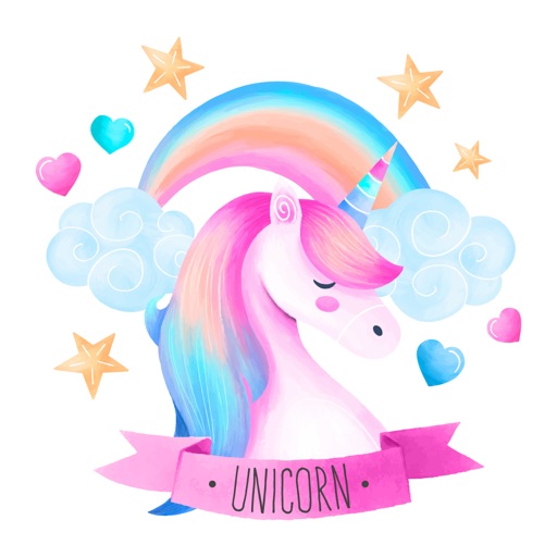 Charismatic Rainbow Unicorn icon