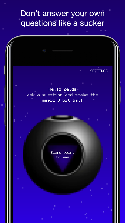 #4. Magic 8 bit 8 ball (iOS) Podle: Richard Shilton