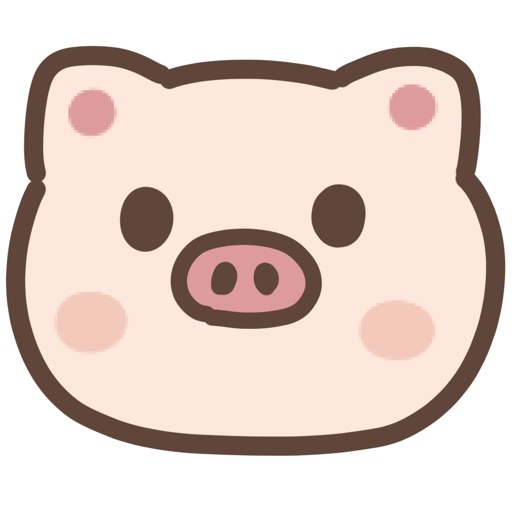 cutee pig sticker