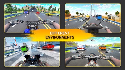 Highway Traffic Bike Rider XTR Screenshot