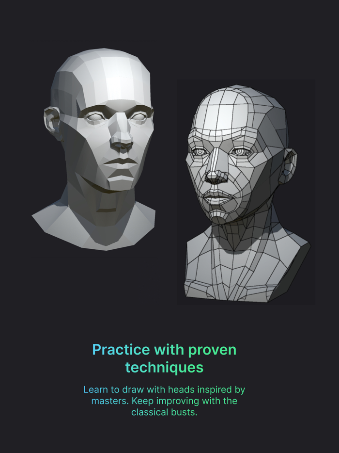 Head Model Studio - Art Study