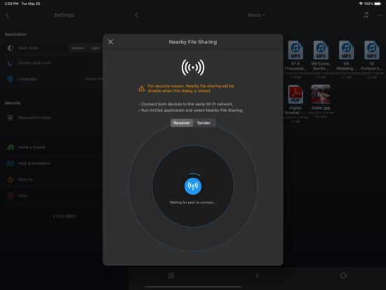 AirDisk Pro iPad app afbeelding 7