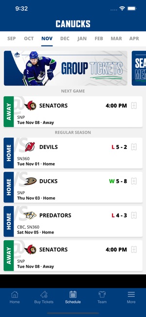 Canucks on the App Store