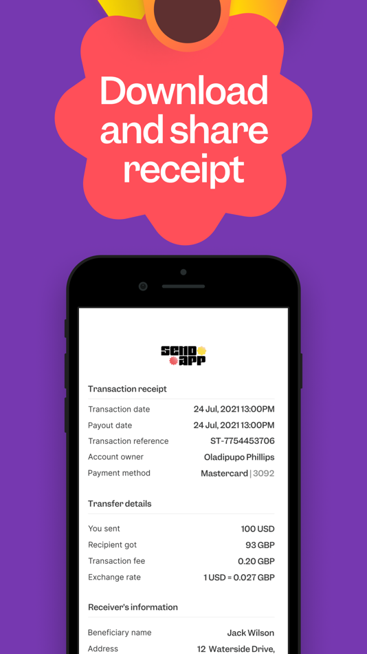 #5. Send App (Prev. Send) (iOS) Podle: Flutterwave Inc.